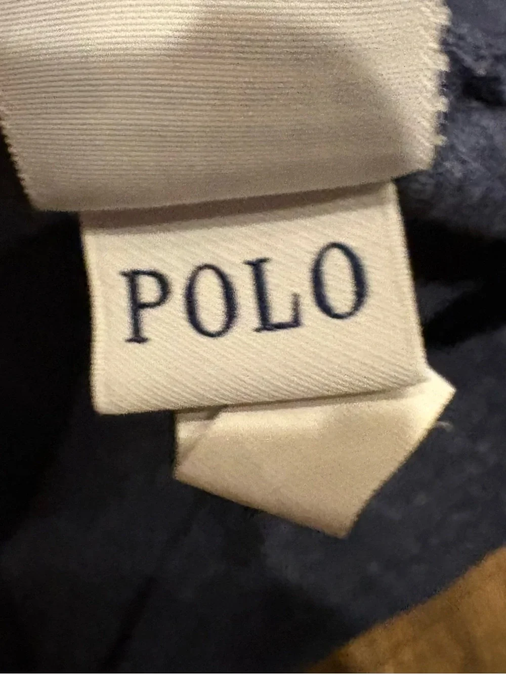 Polo Ralph Lauren Men’s L Navy Long Sleeve V-Neck Shirt